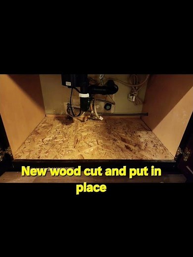 Replacing Wood Under Kitchen Sink