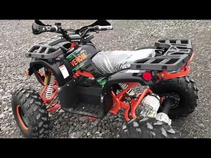 Venom 1500w E-Grizzly Electric ATV Ride-On Brushless 4-Wheeler Walk-around - 1-855-984-1612