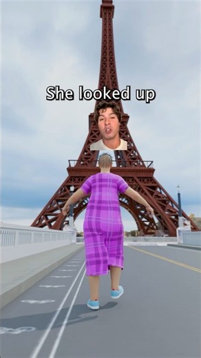 The woman that fell in love with the Eiffel Tower
