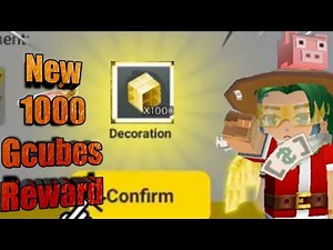 FREE GCUBES!! Get Your Gcubes Now ! ( Blockman Go )