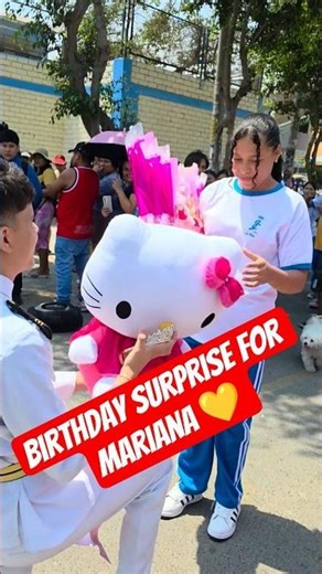 birthday Surprise for mariana 💛 #sorpresadecumpleaños #birthdaysurprise #chambelansorpresa