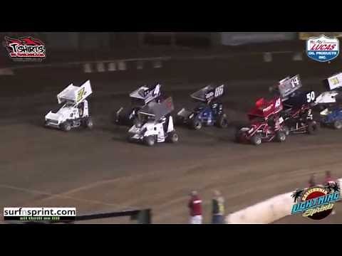 Highlights: California Lightning Sprints at Perris Auto Speedway 7/2/16