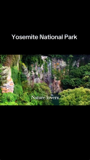 Yosemite National Park 🌲🏔️ Waterfalls, hiking trails & breathtaking mountain views in California! A must-visit destination for nature lovers 🇺🇸 #Yosemite #YosemiteNationalPark #California #NatureLovers #Mountain views Usa