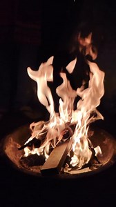 Fireplace, Home, Cabin, House