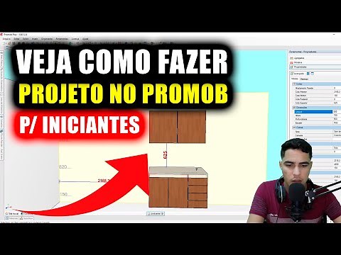 VEJA COMO FAZER PROJETO NO PROMOB - Iniciantes