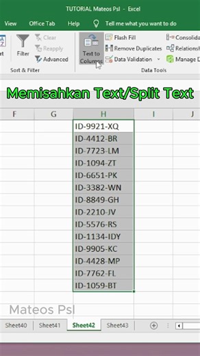 Splitting Text in MS Excel #datacleaningwithexcel #exceltips #learnexcel #exceltricks