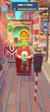 I'M PLAYING A CHILDREN'S GAME. Subway Surf GAMEPLAY