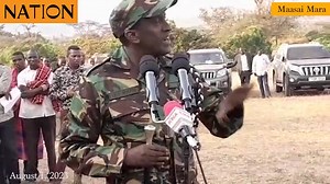 Narok Governor Patrick Ntutu on the Masai Mara Management Plan | Nation