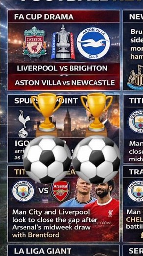 FOOTBALL NEWS TODAY ⚽ FA Cup, Injuries, Title Race, Inter vs Juventus & More!