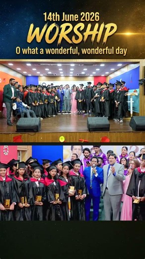O WHAT A WONDERFUL, WONDERFUL DAY! | Worship | 24th Sunday School Graduation Ceremony | 14/06/2026 |
