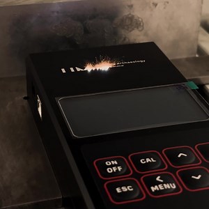 Proud to see University of Malta utilizing our Divesoft diving analyzer. Here's a glimpse of their logo being laser-etched with precision. | Divesoft