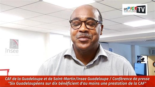 CAF Guadeloupe et l'Insee Guadeloupe "Conférence de presse" | LePIGETV Dan MARTIAS