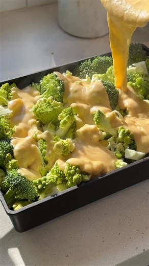 Tessa Smith on Instagram: "Cheesy Sourdough Discard Broccoli and Romanesco Casserole Comment “recipe” and I’ll send you the link to the full recipe! My website is ad free and recipes are printable ✨🫶 #cooking #health #wellness #healthyeating #sourdough #nutrition #postpartum"