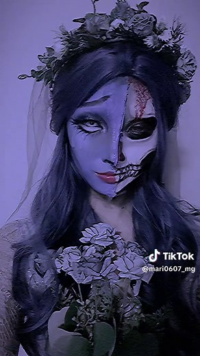 Tim Burton's Corpse Bride Cosplay Makeup Tutorial