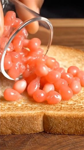 “Mini GRAPEFRUIT ASMR on bread 🧈🍞 | So satisfying”