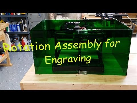 3018 Pro CNC- Laser Engraving Rotation Attachment For Pens