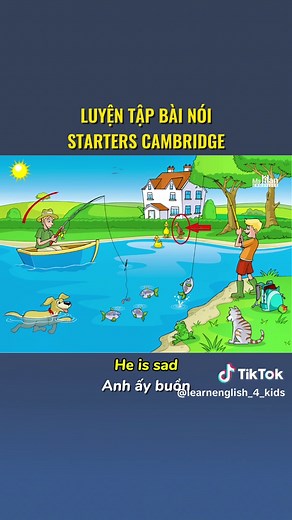 Luyện nói Starters Speaking P2 (Bố mẹ cho con ôn tập nhé!)