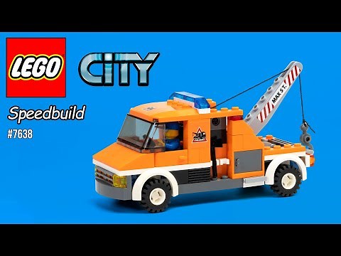 ⛑ [LEGO CITY] Camión GRÚA de gran peso SPEEDBUILD 7638 ◾ TOW TRUCK