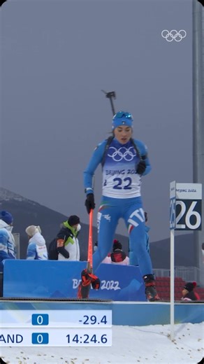 369K views · 189K reactions | Dorothea Wierer took those shots with such ease during the women’s 7.5km sprint in biathlon!‍ #Olympics | Olympics | Facebook