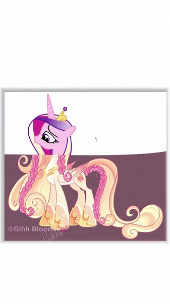 Redesigning Princess Cadance with Elemental Themes
