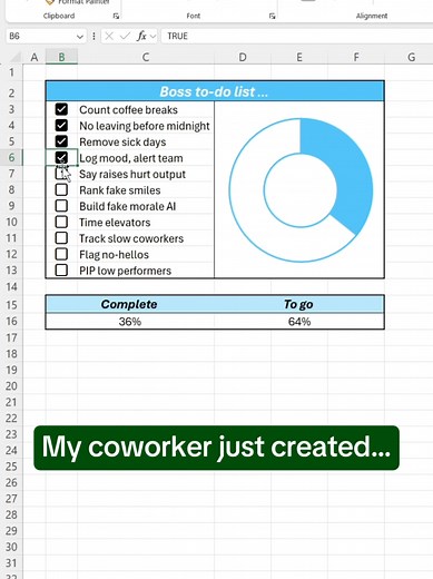 Create a Dynamic To-Do List in Excel