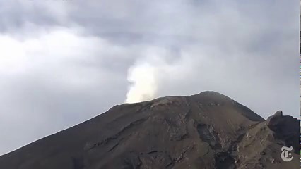 Alert Level Is Raised in Central Mexico as Volcano Spews Smoke and Ash