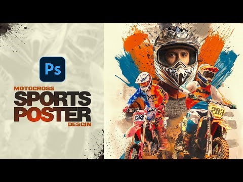 Create a Motocross Sports Poster In Photoshop