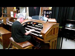 Leith Ewert Playing Conn 652 Theatre Organ