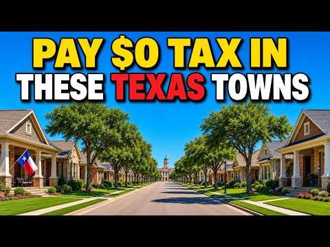 12 Texas Towns Where Retirees Now Pay 0 Property Tax