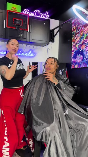 Fellas, healthy hair is more than just a haircut. A good shampoo, conditioner, oils, and consistency makes ALL the difference 🖤✨ #baskandlatherpartner #cocoshinele #fyp #trending #atl