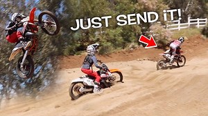 514K views · 8.4K reactions | Haiden trys to triple on the supercross track and almost goes down! | Brian Deegan 38 | Facebook