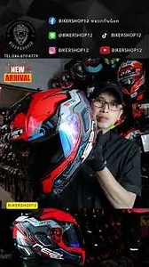 หมวกกันน็อคREAL รุ่น Falcon ลาย Robotech RT2