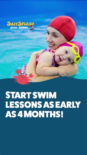 🌊 Swim lessons for babies starting at just 4 months old! Give your little one a head start in water safety, confidence, and joyful splashes. Swimming is one of the most important life skills your child can learn—and the earlier they begin, the more naturally they’ll grow comfortable and confident in the water. At SafeSplash, our certified instructors specialize in working with babies and toddlers, creating a safe, nurturing, and fun environment for every swimmer. 💧 From their very first splash