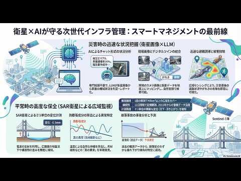 地震・津波から命を守るAI：人工衛星とデジタルツインが変える災害対応の未来