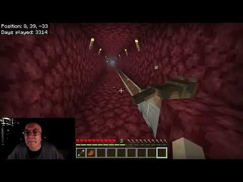 ASMR Almost Trapped in the Nether Let's Play Minecraft