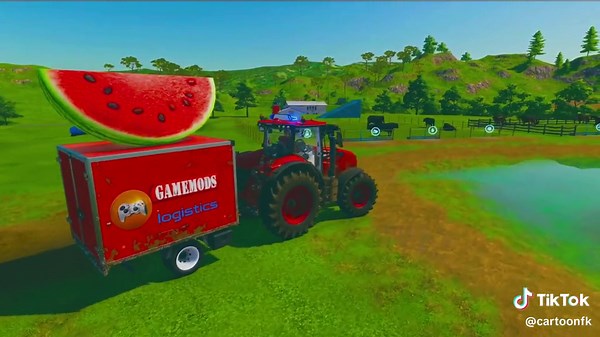 Fun Tractor and Truck Cartoons for Kids