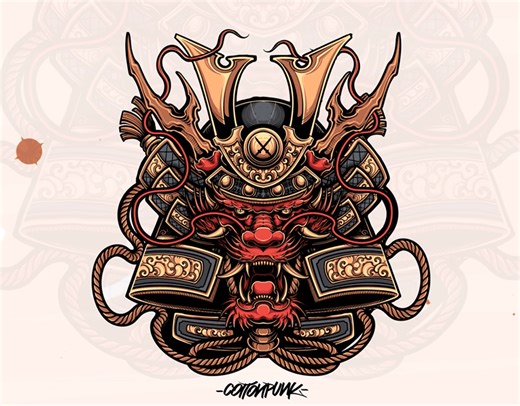 Fiery Dragon Mascot Logo Animation - Ankitesh Dwivedi