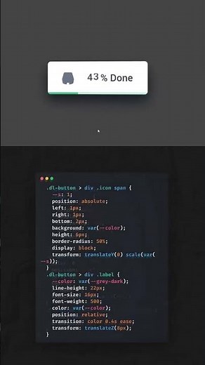 Download button animation. HTML, CSS & JAVASCRIPT.Learn programming with Blink Tech & IT Consult