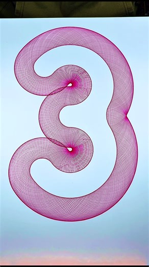 The Magic of Number Three in Spiral Harmony #spirographshr #spirograph #satisfying #asmr #usa