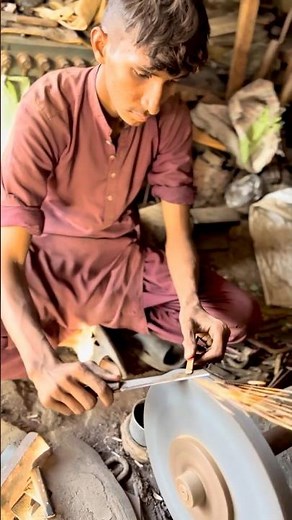 Knife Sharpening Test | Cuts Paper Like Butter #forgedbyhand #blacksmith