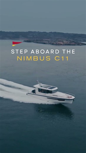 Nimbus C11 at Sausalito Boat Show