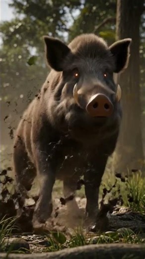 Pig Sound 🐷 | Angry Pig Roar & Funny Animal Voice #shorts