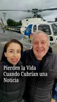 MEDIA MOURNS: Journalist and pilot lost their lives while covering a story from the air