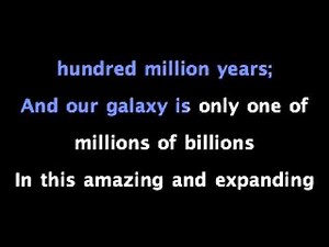 The Galaxy Song Karaoke
