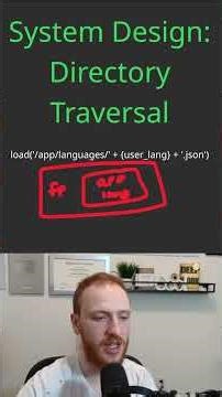 Directory Traversal - System Design