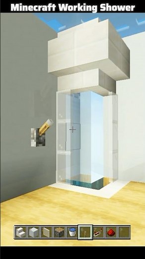 Minecraft Working Shower💦🚿#minecraft