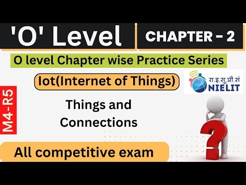 Chapter-2 Internet of Things (IoT) MCQ Important question for O level Exam M4R5