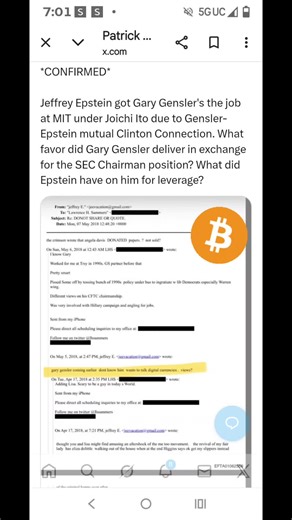 Epstein and Gary gensler