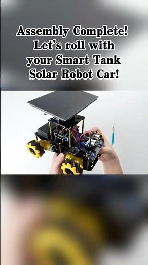 How to Build a Smart Robot Car with a Solar Panel | Step-by-Step DIY Guide