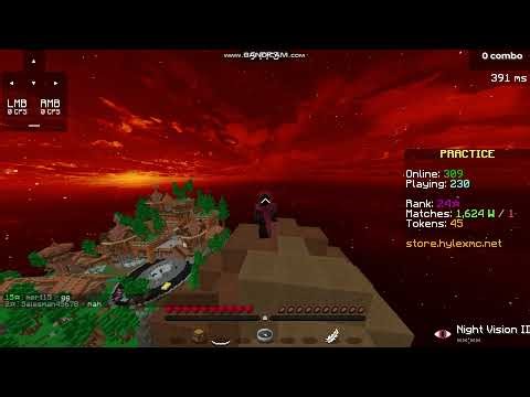 best key binds for Minecraft Bedwars!!